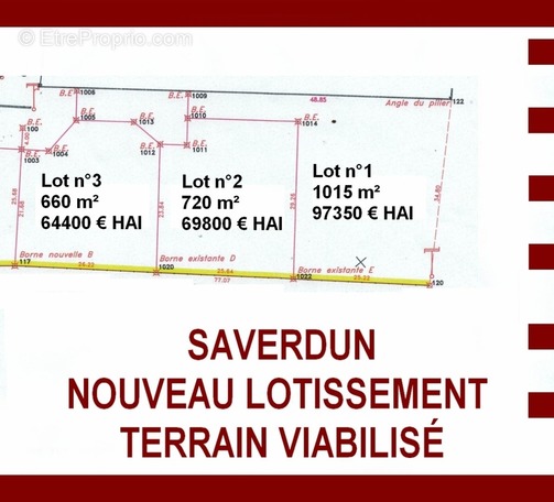 Terrain à SAVERDUN