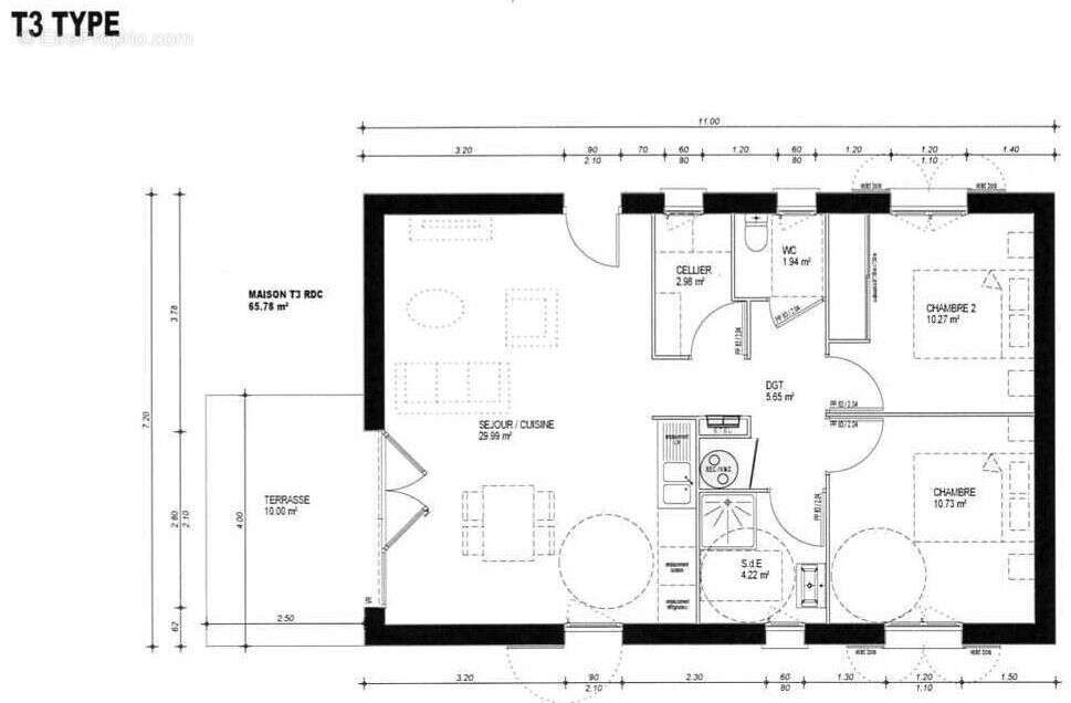 img130 - Maison à OLORON-SAINTE-MARIE