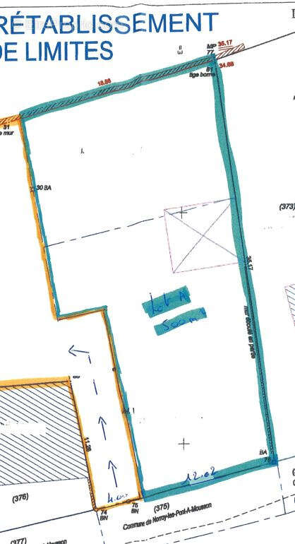 Terrain à NORROY-LES-PONT-A-MOUSSON