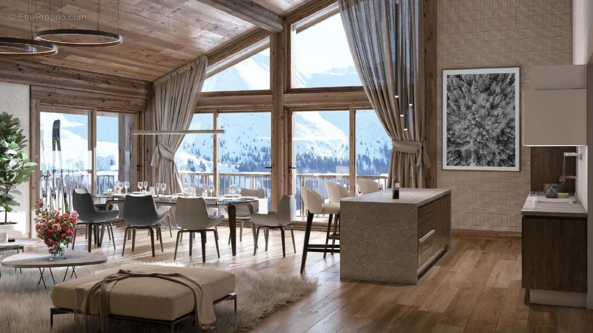 Three 3 Valleys ski apartments Courchevel (2) - Appartement à LA PERRIERE