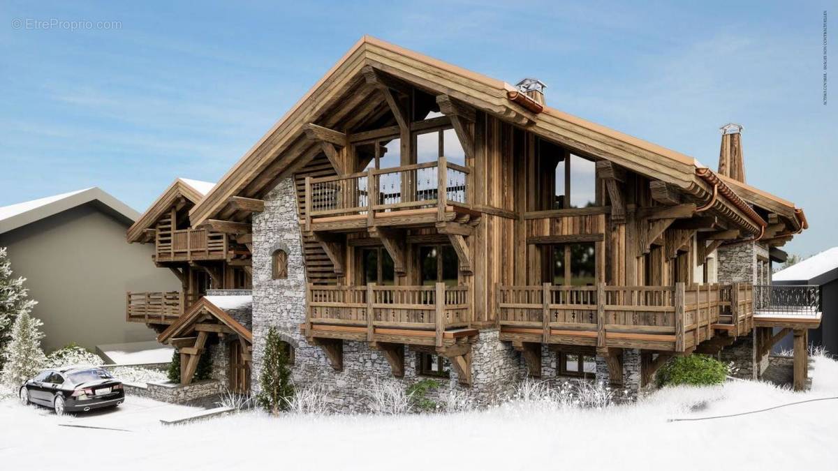 Ski CHALET for sale Meribel 1 - Maison à LES ALLUES
