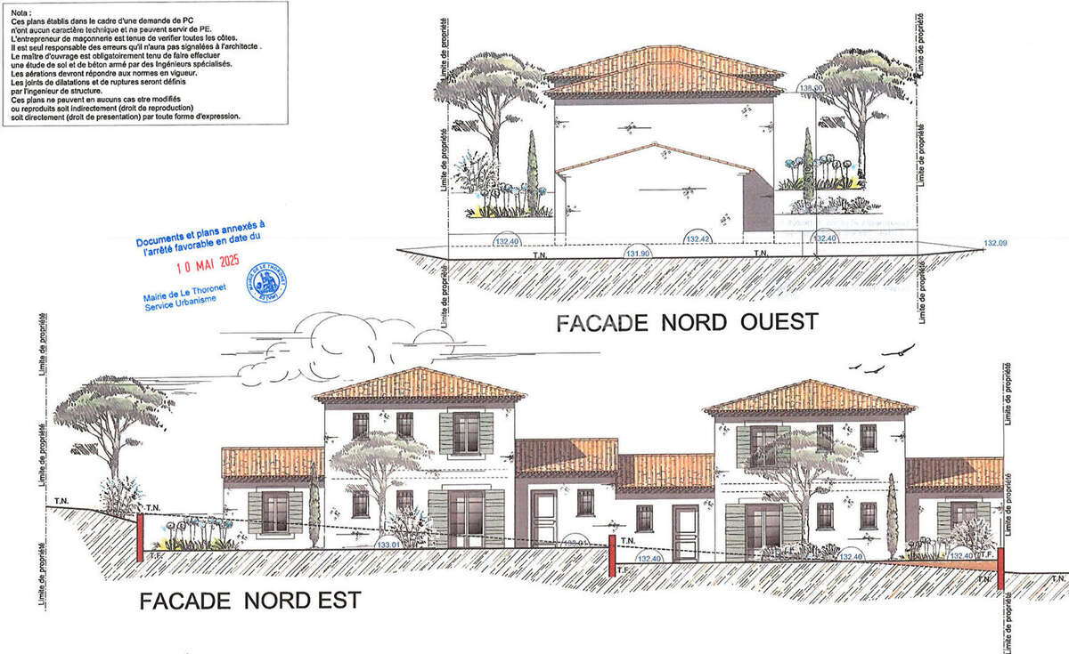 Terrain à LE THORONET