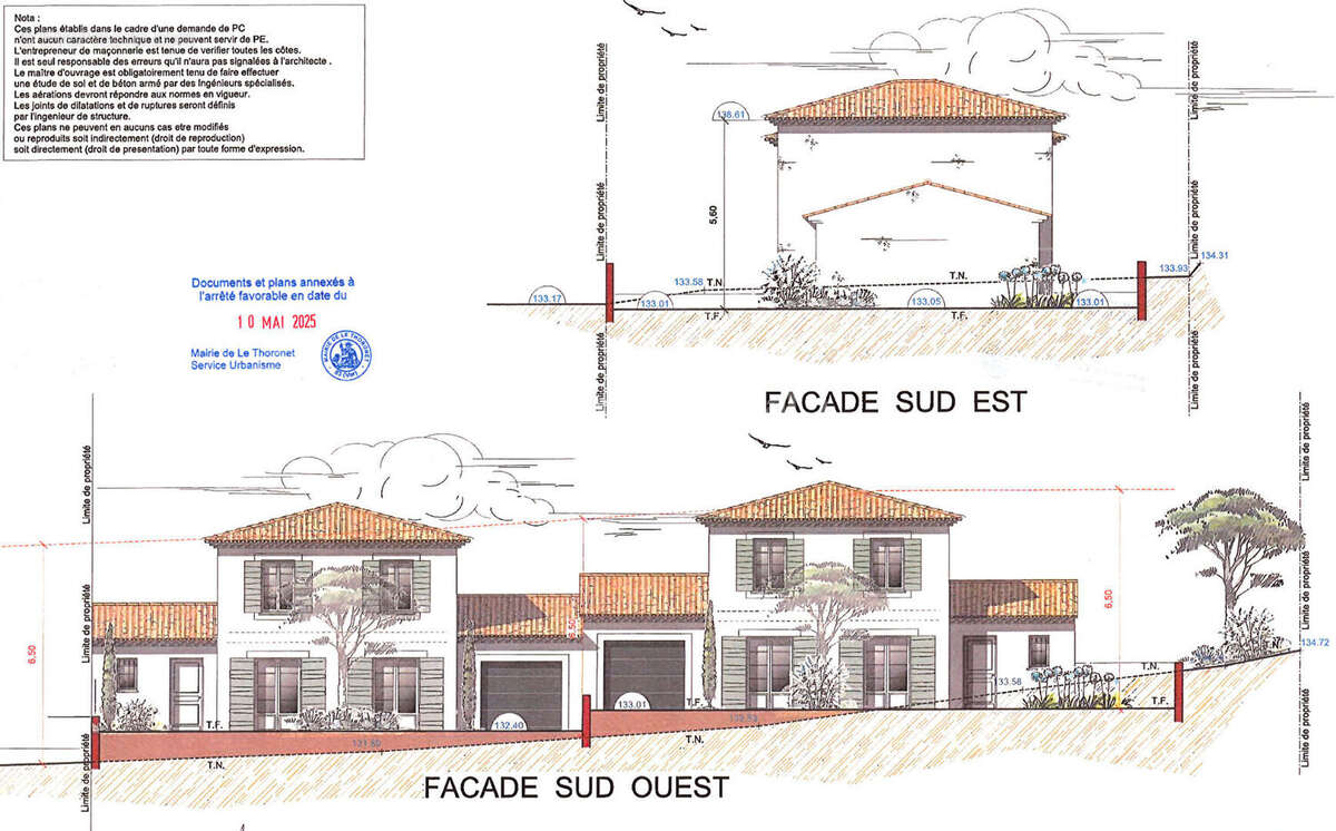 Terrain à LE THORONET