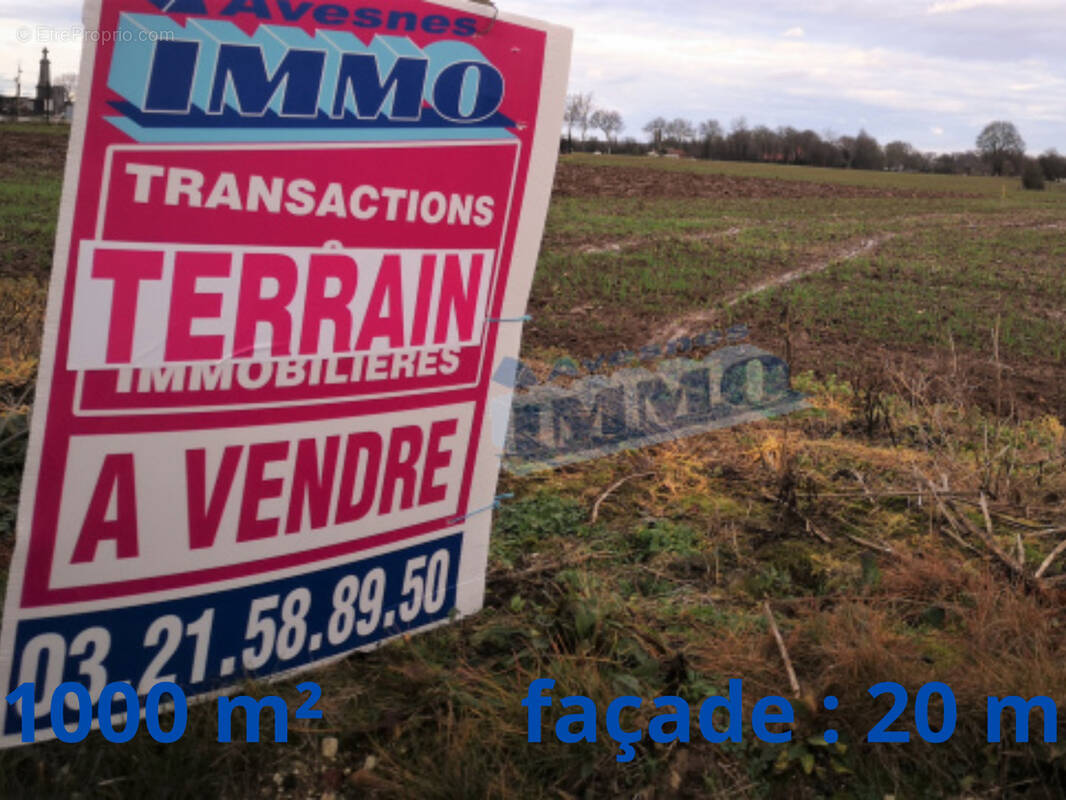 Terrain à AUBIGNY-EN-ARTOIS