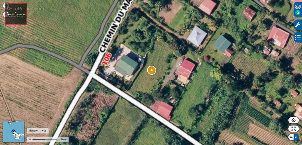 Terrain à BASSE-POINTE