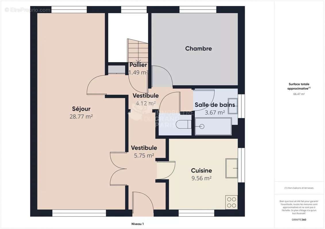 Maison a vendre  - 6 pièce(s) - 120 m2 - Surfyn