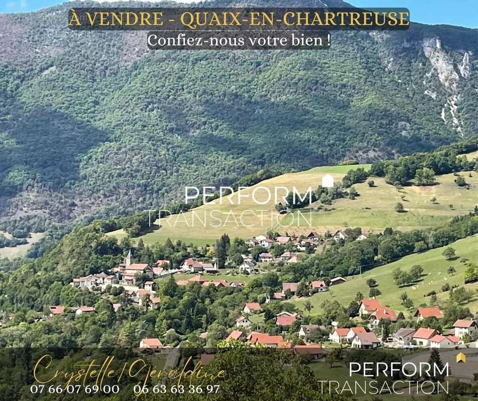 Terrain à QUAIX-EN-CHARTREUSE