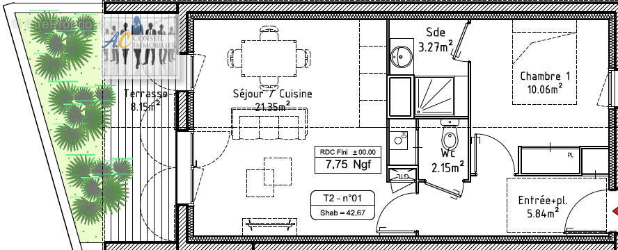 Appartement à SAINT-PIERRE-D&#039;OLERON