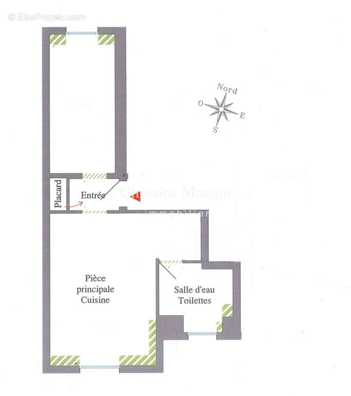 Appartement a louer issy-les-moulineaux - 2 pièce(s) - 25 m2 - Surfyn