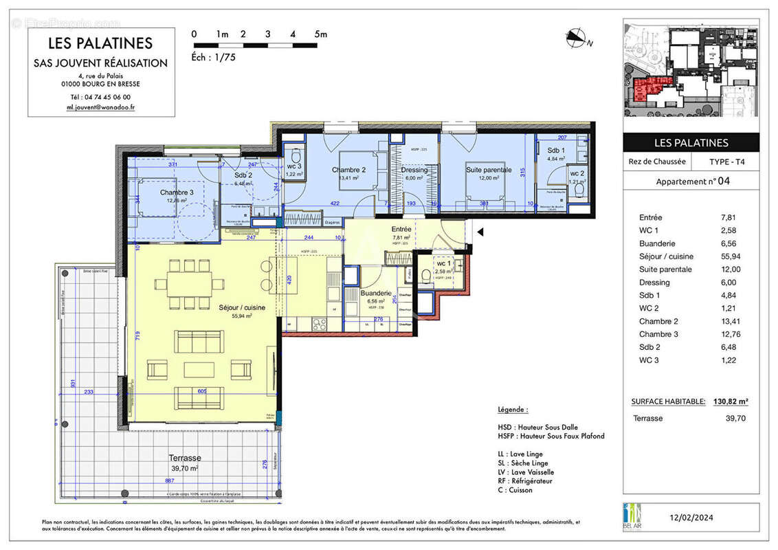 Appartement à BOURG-EN-BRESSE