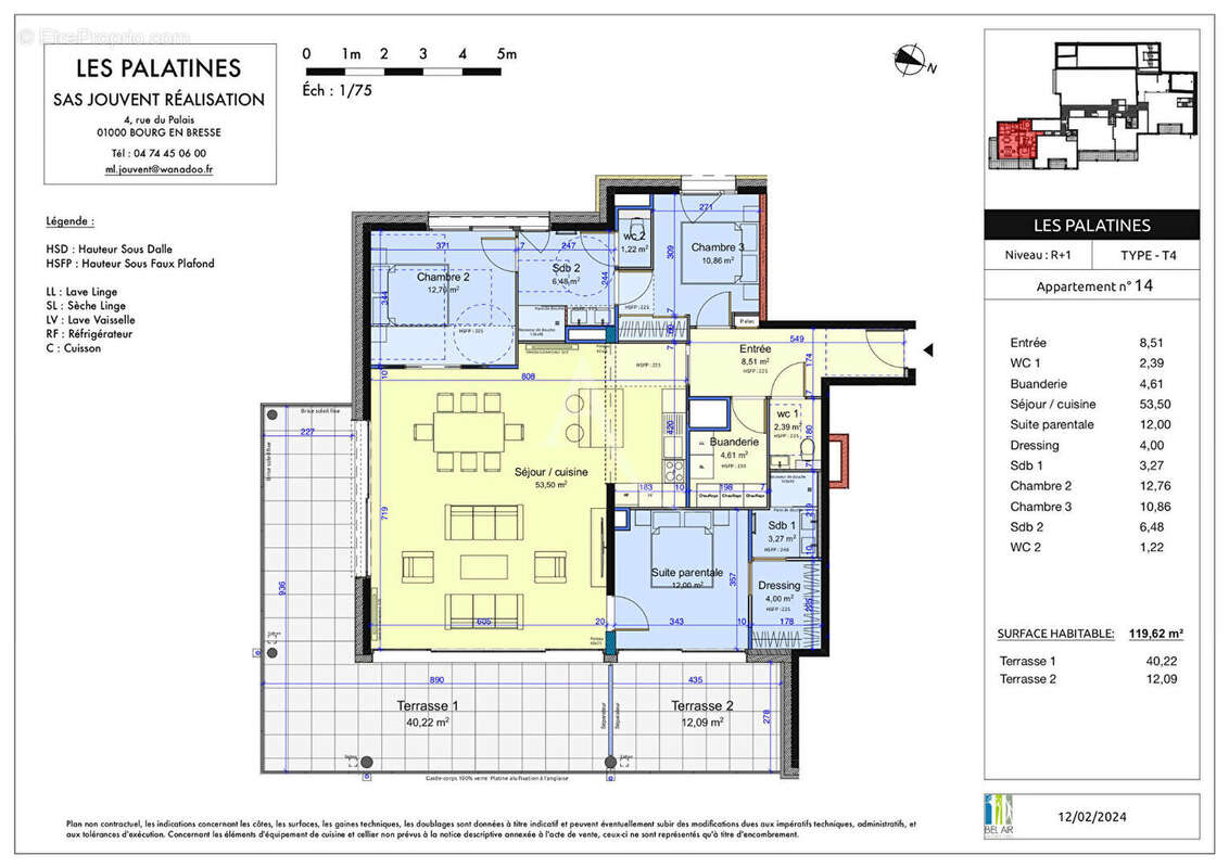 Appartement à BOURG-EN-BRESSE