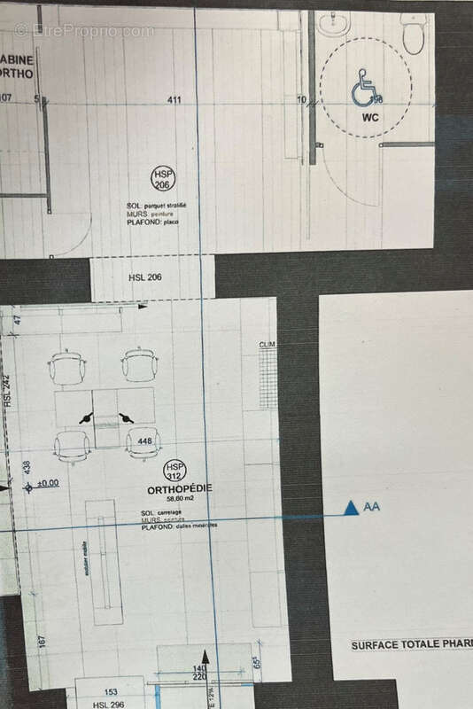 Commerce à NEUVILLE-SUR-SAONE