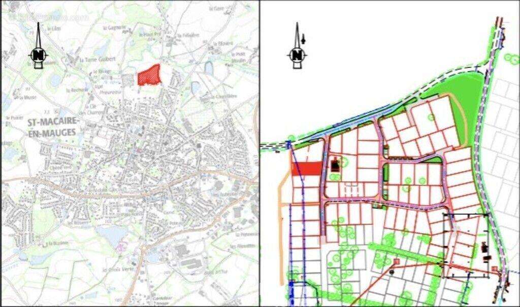 Lotissement de 59 lots - Terrain à LA RENAUDIERE