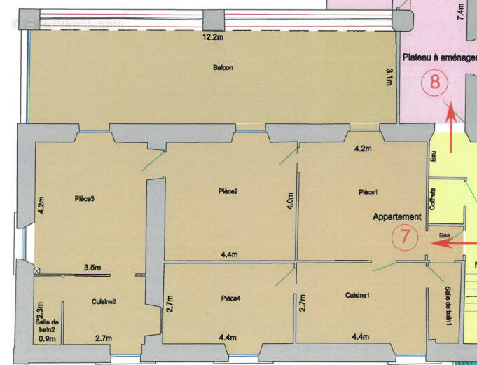 Appartement à BARCELONNETTE