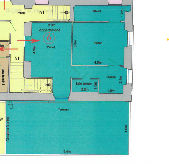 Appartement à BARCELONNETTE