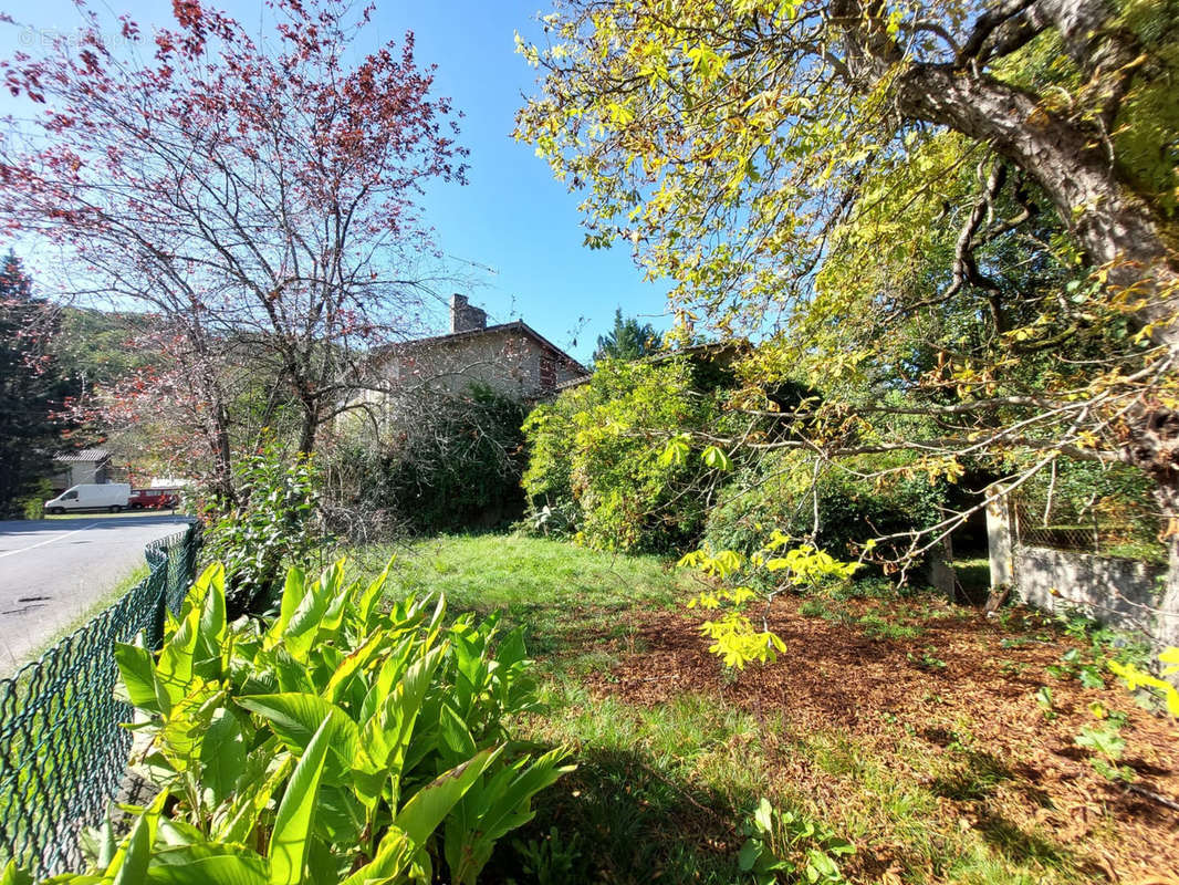 vue jardin sud - Maison à CASTELNAU-RIVIERE-BASSE