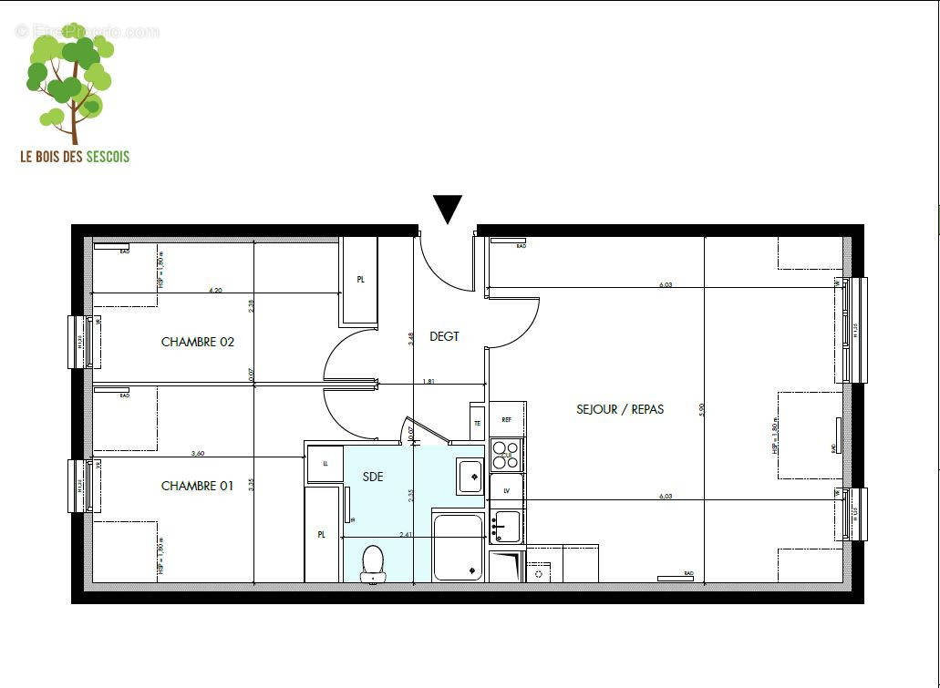 Appartement à BOIS-LE-ROI