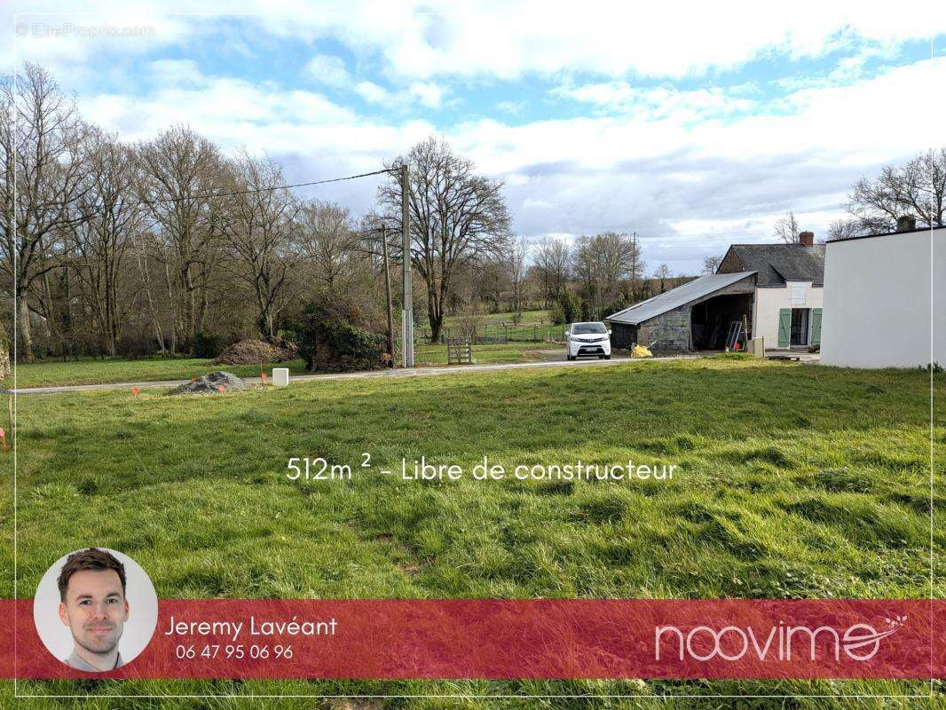 Terrain à TREILLIERES