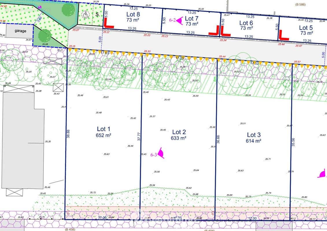 Terrain à BOURGNEUF