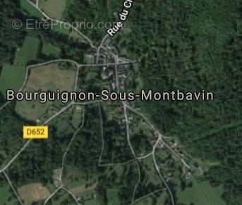 Terrain à BOURGUIGNON-SOUS-MONTBAVIN