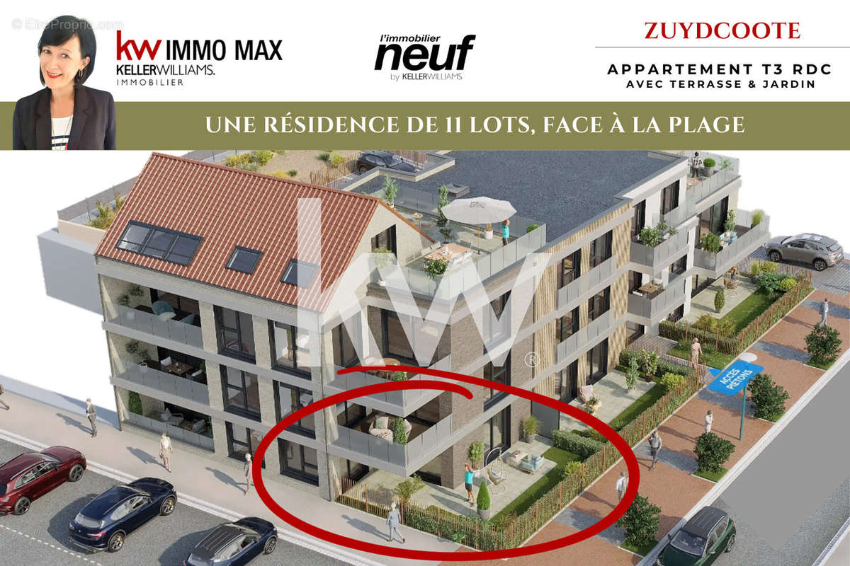 Appartement à ZUYDCOOTE