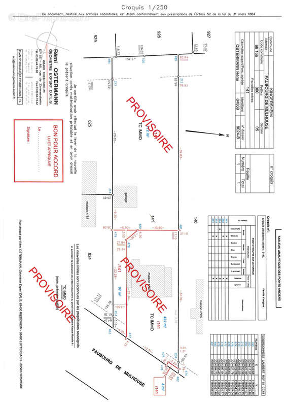 Terrain à KINGERSHEIM