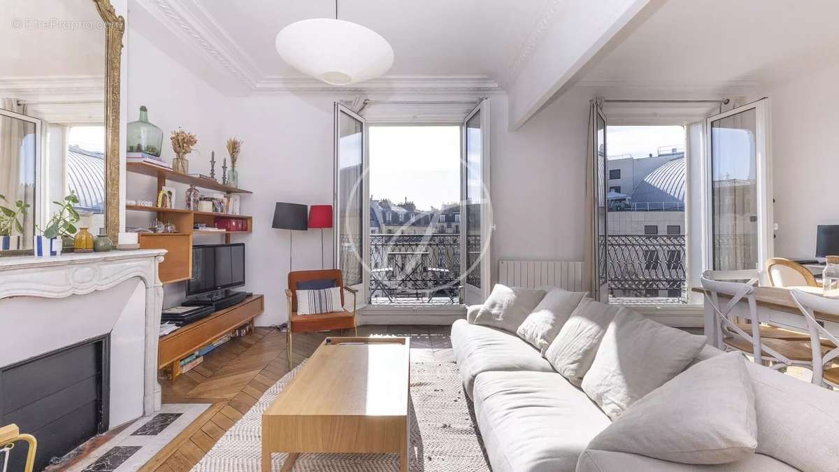Appartement a louer paris-2e-arrondissement - 2 pièce(s) - 53 m2 - Surfyn