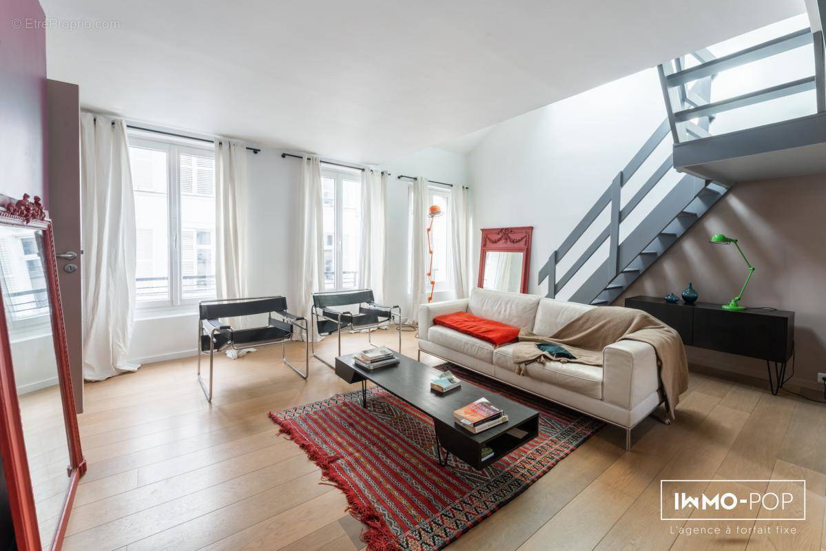 Appartement a louer paris-3e-arrondissement - 4 pièce(s) - 90 m2 - Surfyn