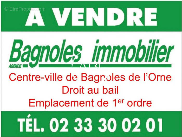 Commerce à BAGNOLES-DE-L&#039;ORNE