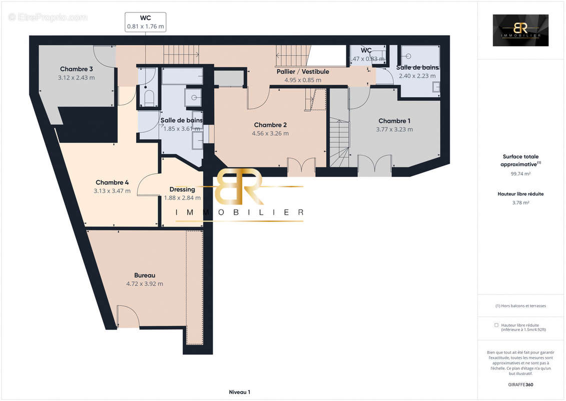 Maison a louer colombes - 7 pièce(s) - 165 m2 - Surfyn