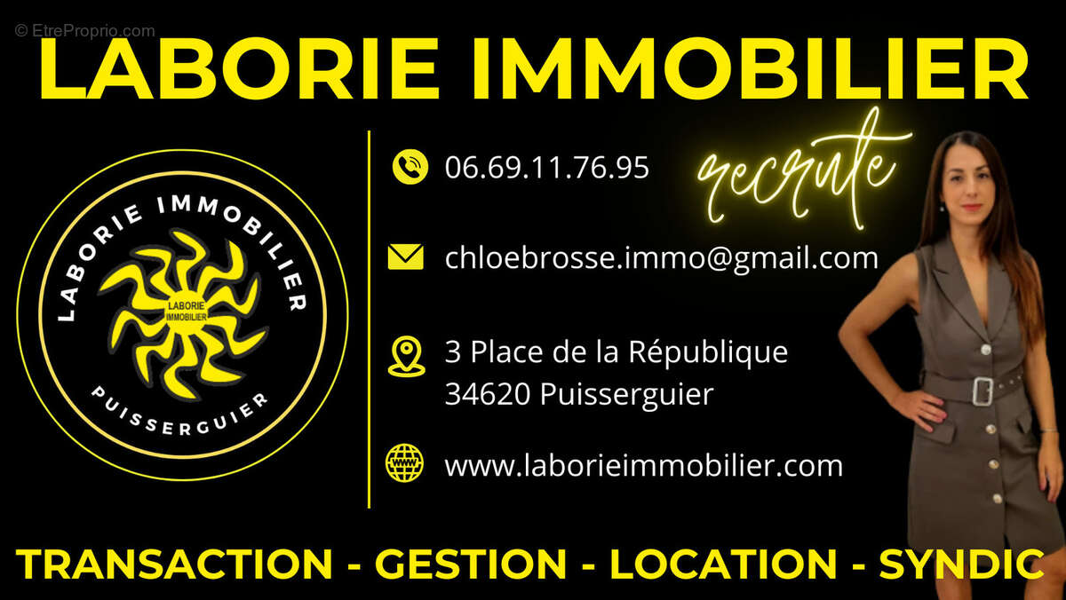 Terrain à PUISSERGUIER