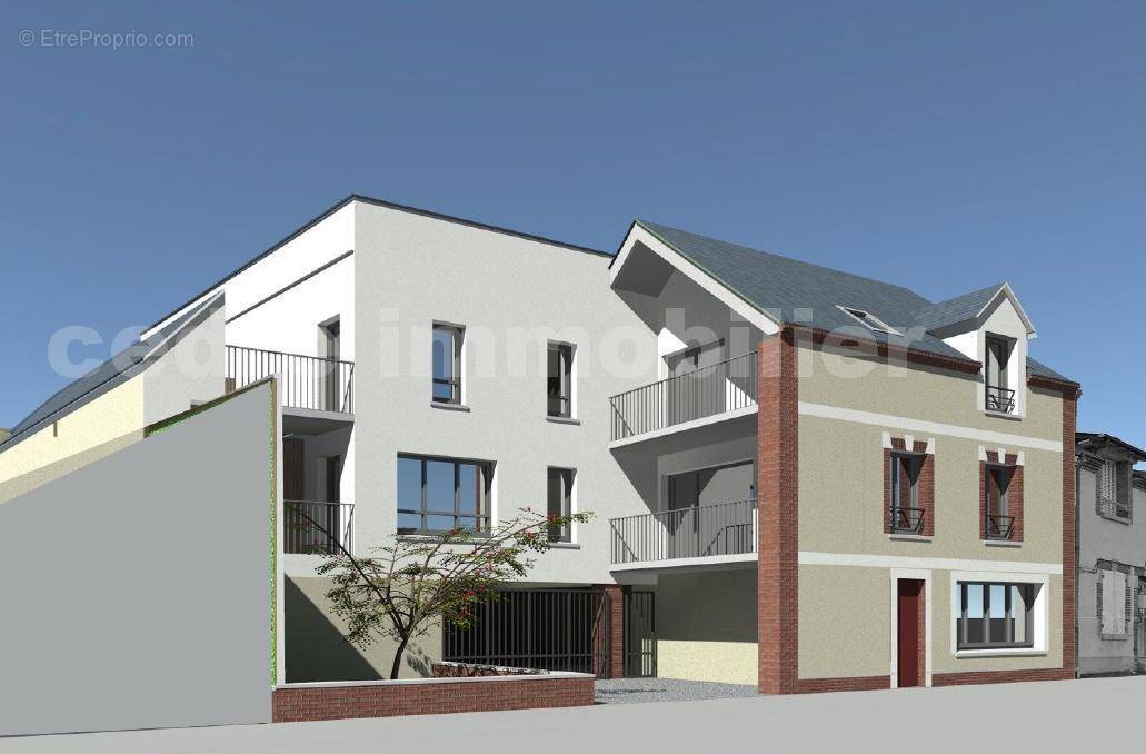 repro facade - Appartement à SAINT-JEAN-DE-BRAYE
