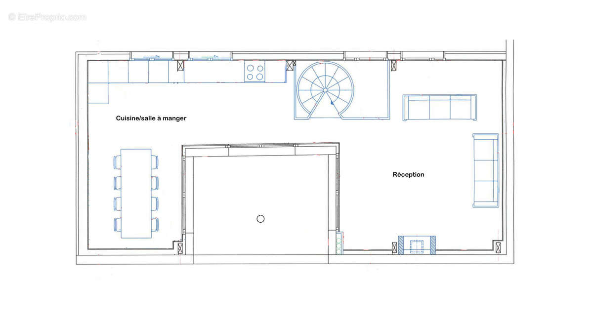 Maison a louer courbevoie - 5 pièce(s) - 130 m2 - Surfyn