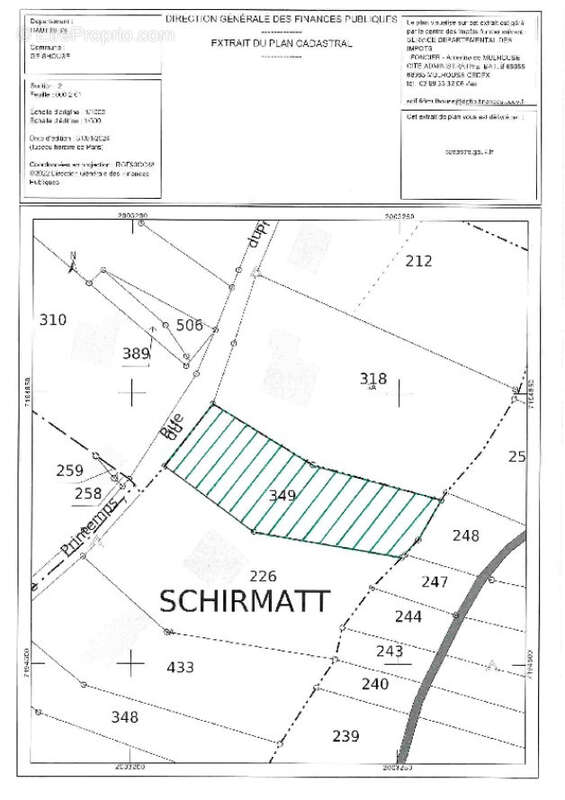 Terrain à GEISHOUSE