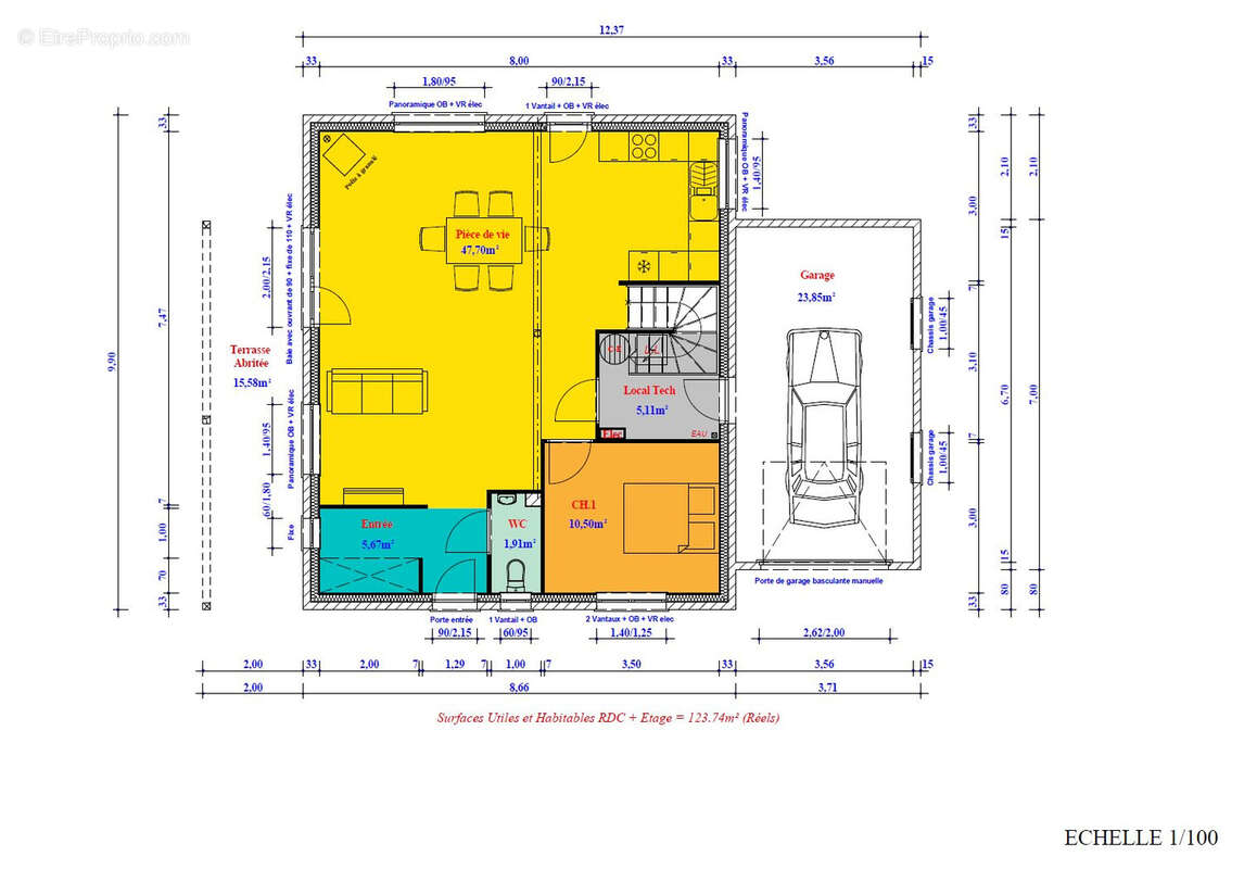 Terrain à CHARQUEMONT