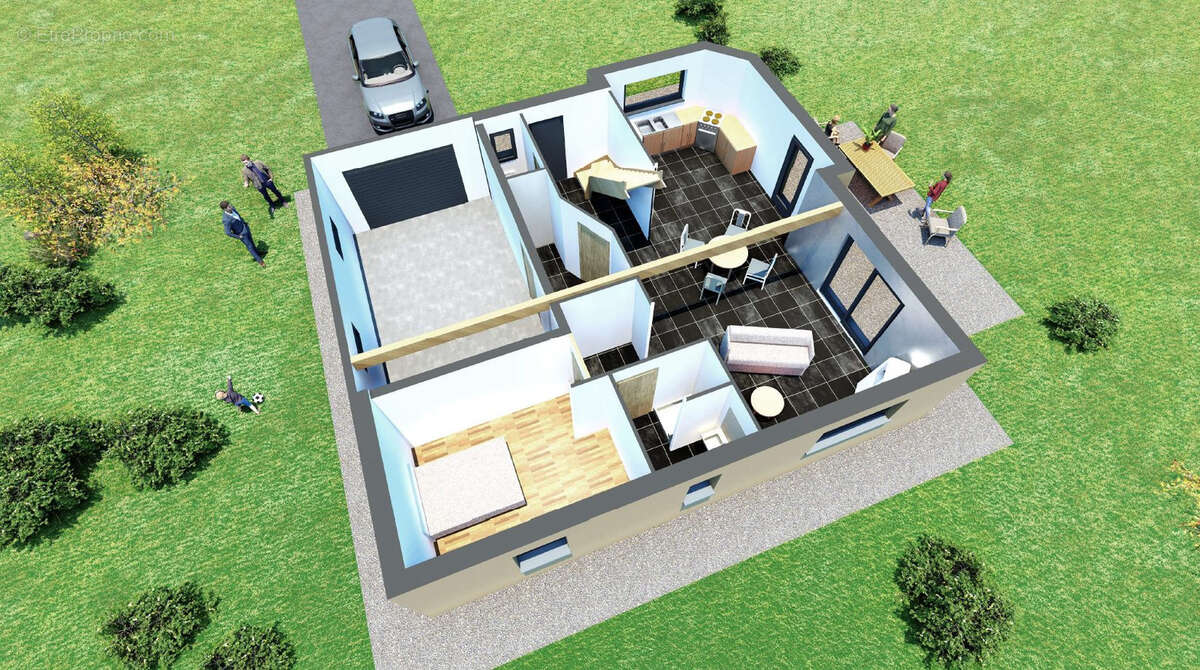 Terrain à LE BARBOUX