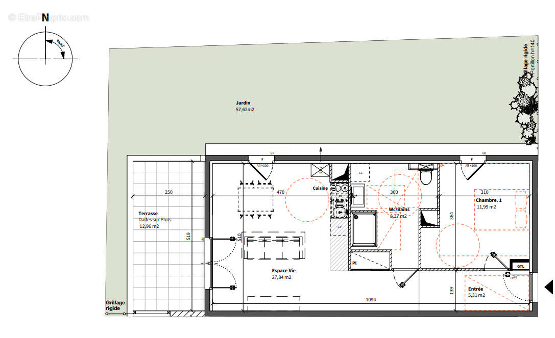 Appartement à CHAPAREILLAN