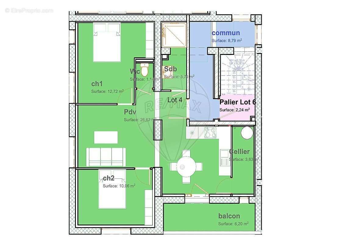 Appartement à MERLIMONT