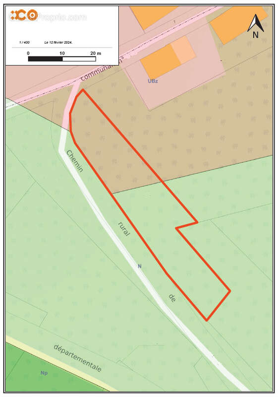 Terrain à LOUZAC-SAINT-ANDRE