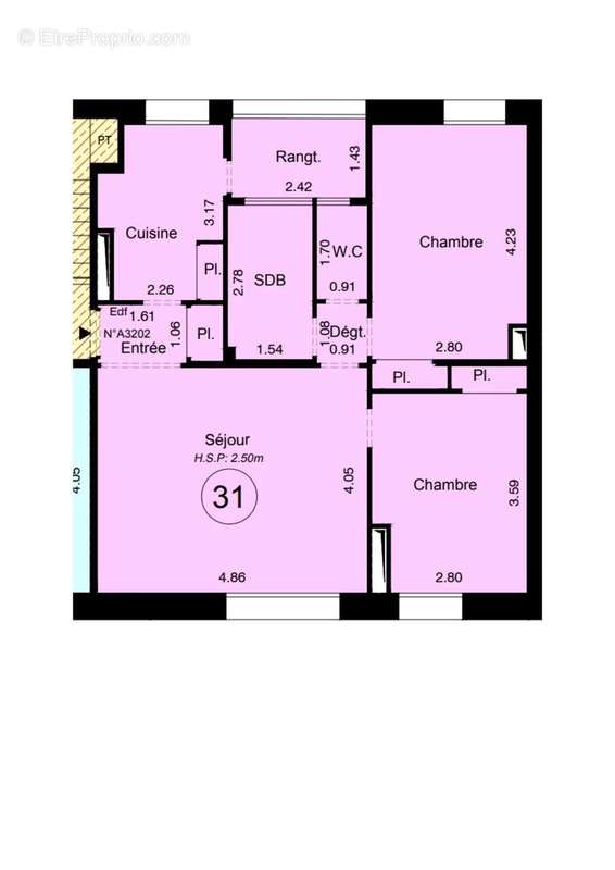Appartement à L&#039;HAY-LES-ROSES