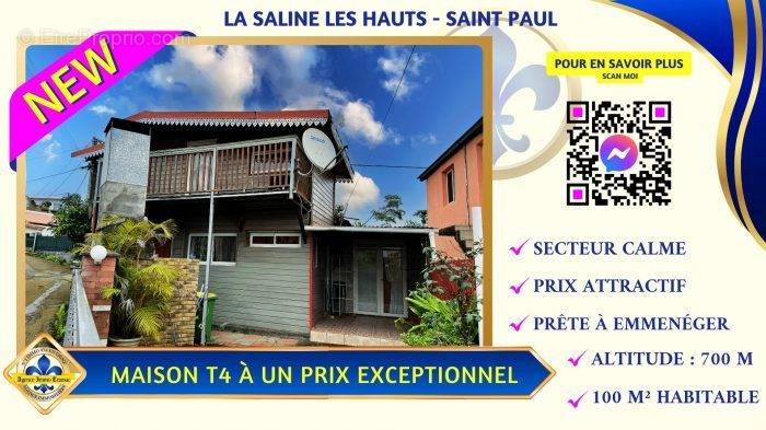 Maison à SAINT-PAUL
