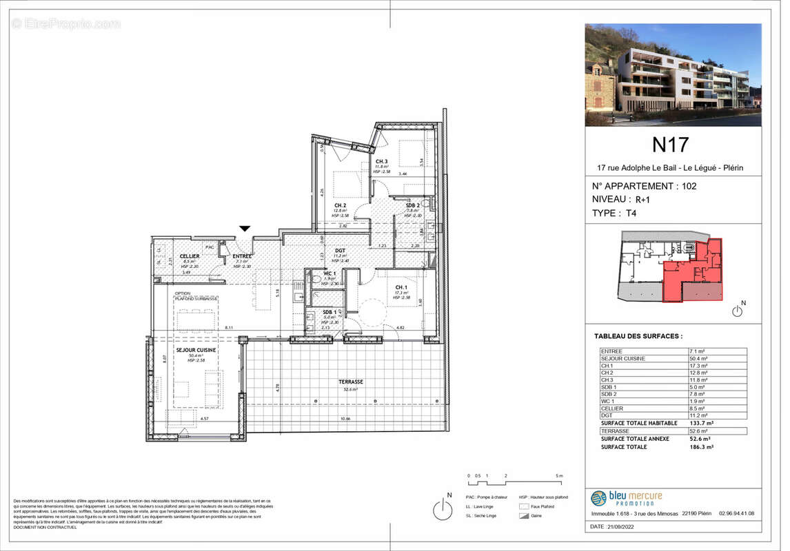 Appartement à PLERIN