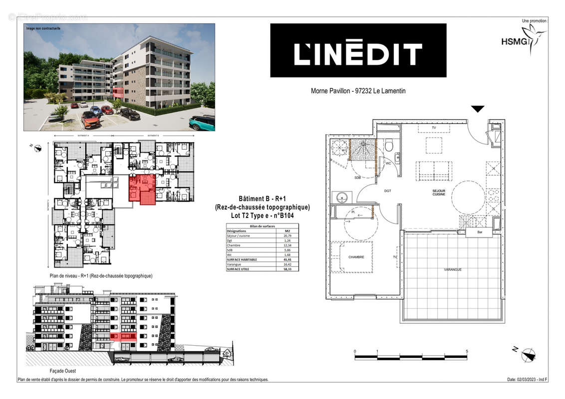 Appartement à LE LAMENTIN