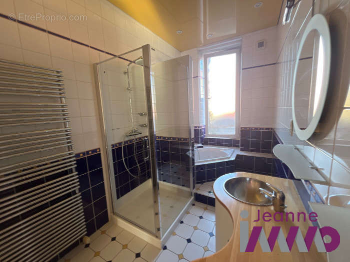 Salle de bains + douche - Appartement à BELFORT