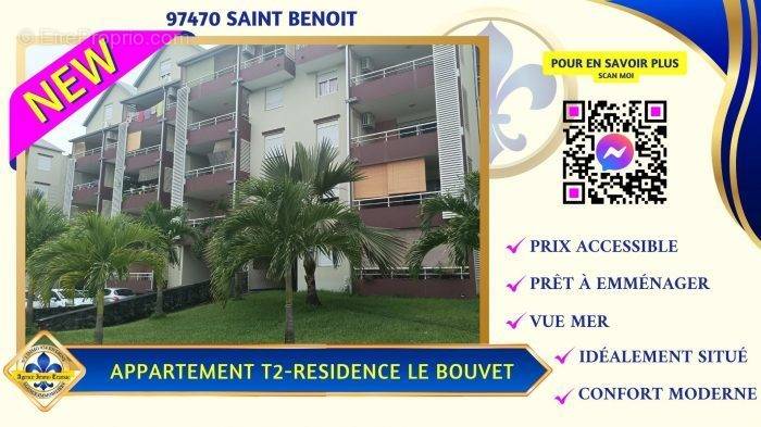 Appartement à SAINT-BENOIT