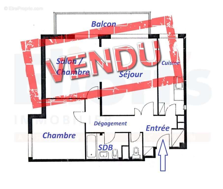 Appartement à PARIS-13E