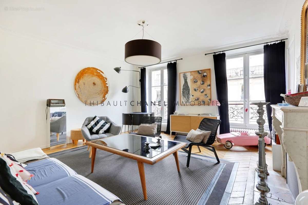 Appartement a louer paris-10e-arrondissement - 4 pièce(s) - 88 m2 - Surfyn