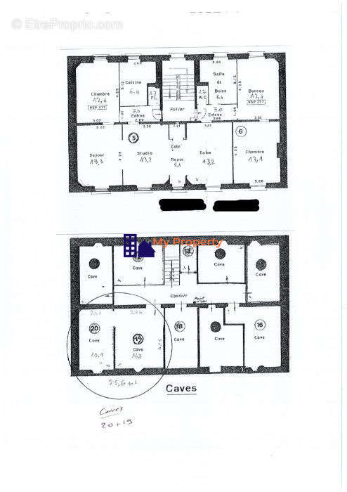 Appartement a louer houilles - 3 pièce(s) - 52 m2 - Surfyn