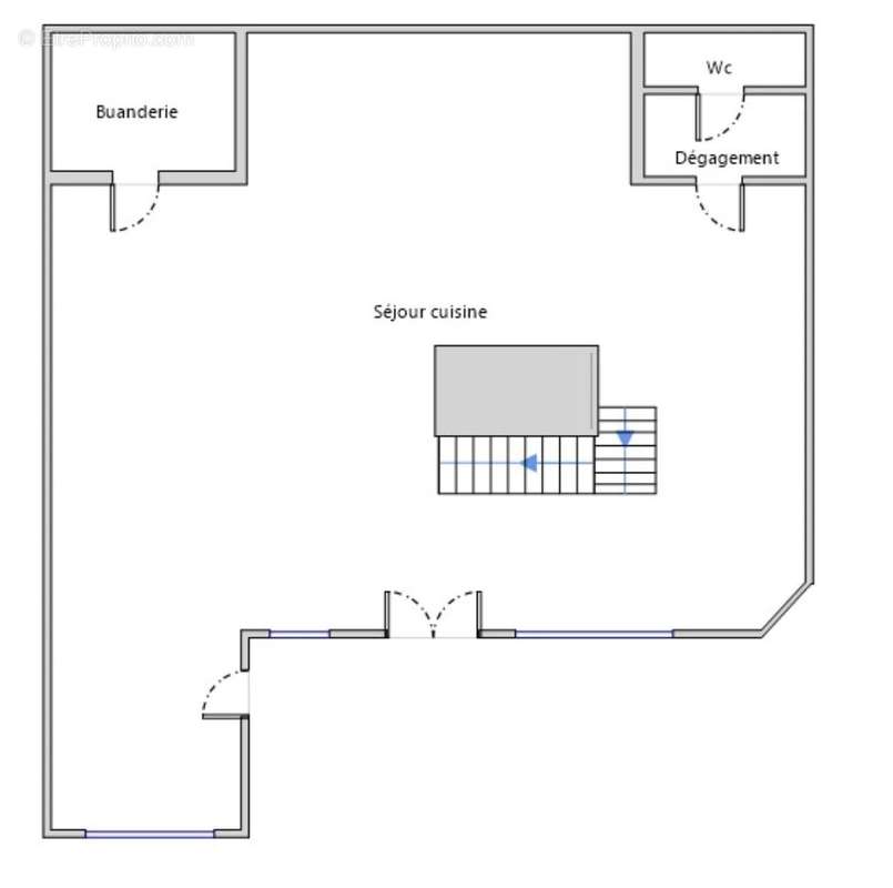 Maison a louer paris-9e-arrondissement - 4 pièce(s) - 141 m2 - Surfyn