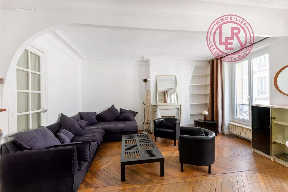 Appartement a louer paris-4e-arrondissement - 2 pièce(s) - 47 m2 - Surfyn